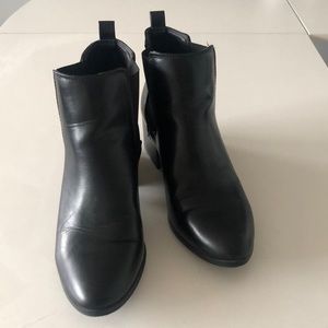 a new day - black booties